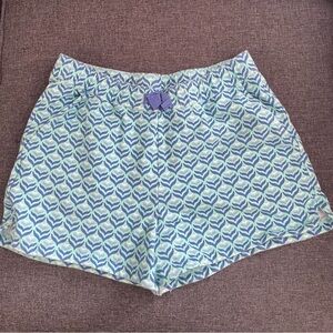 Vineyard Vines Teal and Navy Patterned Garment